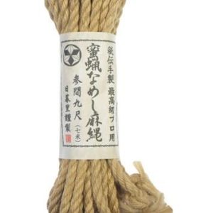 Japanese Hemp Bondage Rope Highest Quality 8 Meters 6 MM Thick