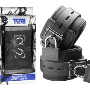 Tom Of Finland Neoprene Wrist Cuffs