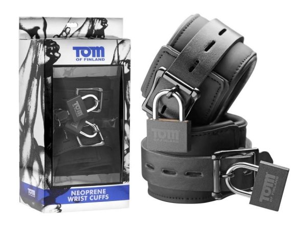 Tom Of Finland Neoprene Wrist Cuffs